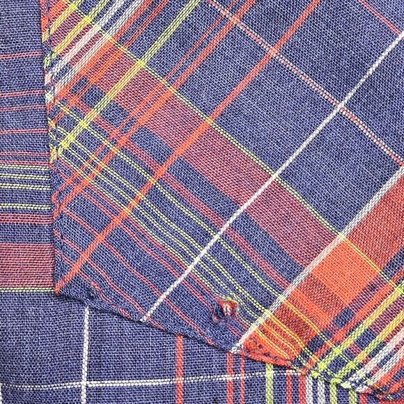 Vintage Craig‎ Andrew Western Pearl Snap Shirt Sz XL Metallic Plaid Rockabilly - Picture 10 of 10